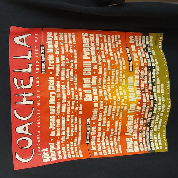 Vintage Rage Against the Machine Coachella long sleeve tshirt - Picture 5 of 5